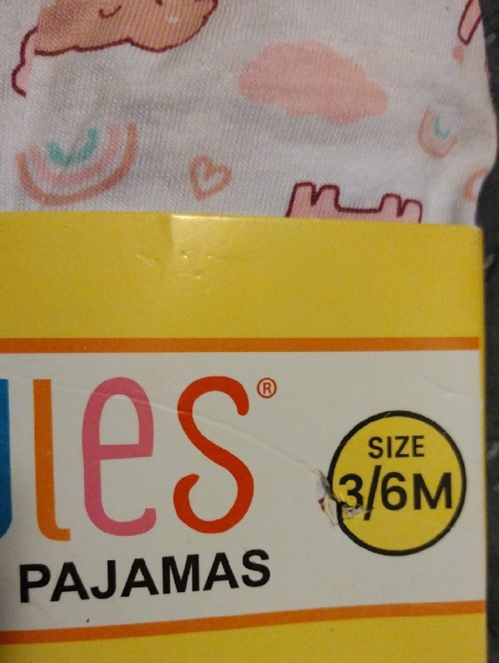 Swiggles Baby Girls Pink Cloud & Elephant Tight Fit Pajama Set - Picture 3 of 9